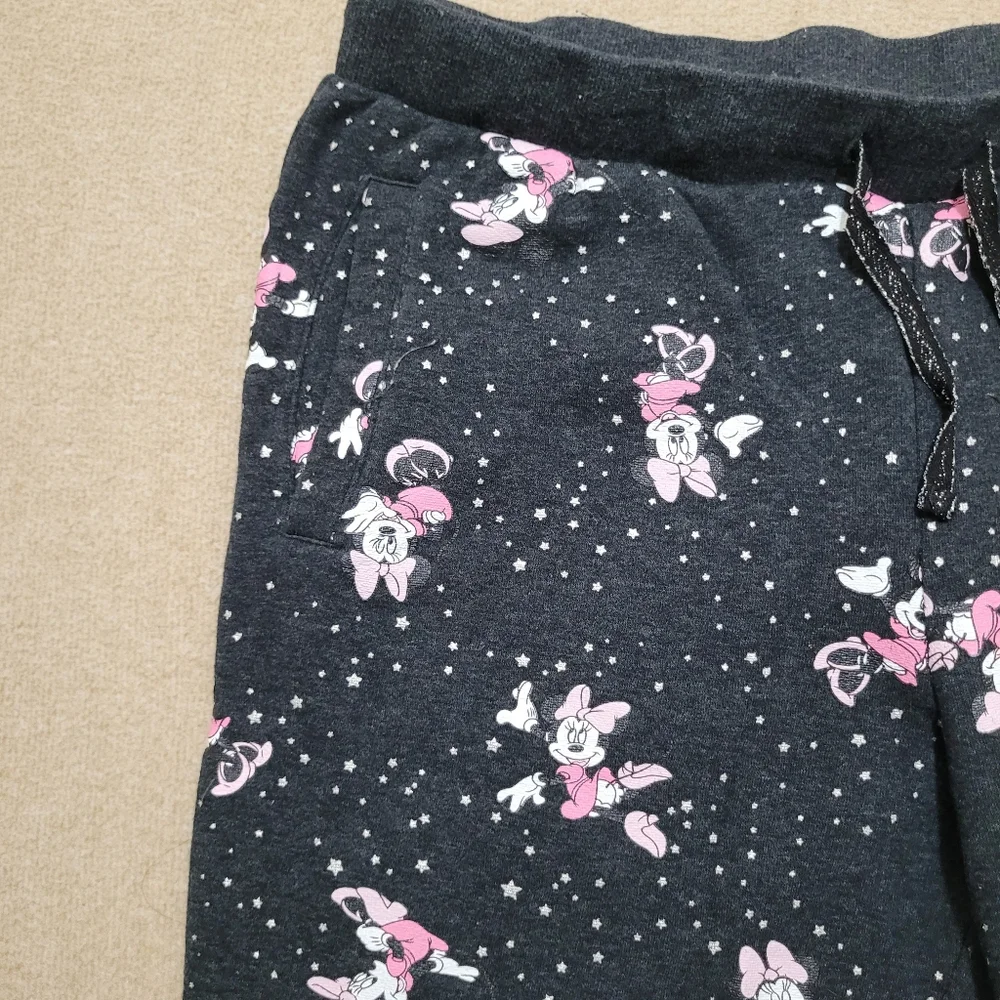 Official Disney Minnie Mouse Cute Comfy Pajama‎ Sleepwear Lounge Pants! Womens L - Picture 2 of 8